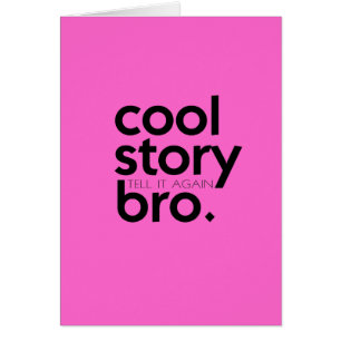 COOL STORY BROはそれにミームのピンクを再度告げます