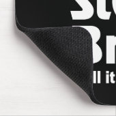 Cool story Bro。 それにagain.3を言って下さい マウスパッド (コーナー)