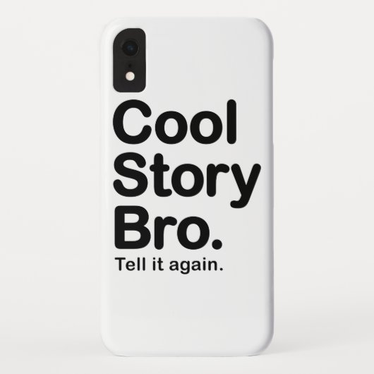 Cool story Bro。 やっとそこにiphone 4ケース Case-Mate iPhoneケース (裏面)