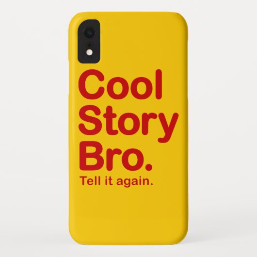 Cool story Bro。 やっとそこにipod touchの場合 Case-Mate iPhoneケース (裏面)