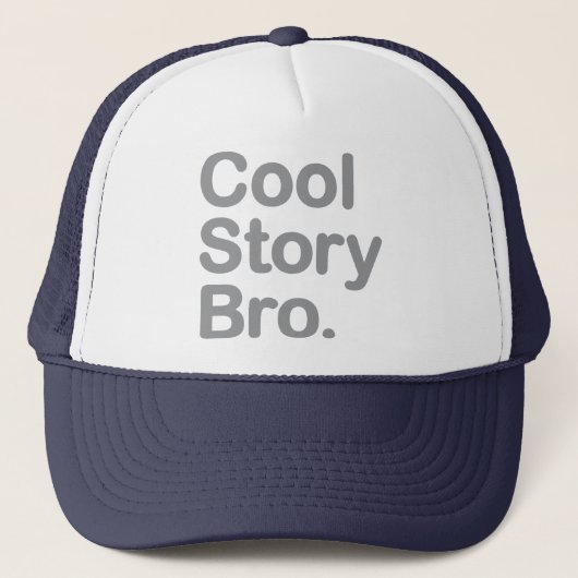 cool story bro キャップ (正面)