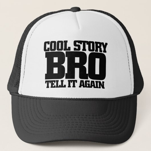 Cool story bro キャップ (正面)