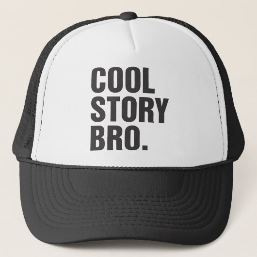 cool story bro キャップ (正面)