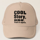 cool story bro キャップ (正面)