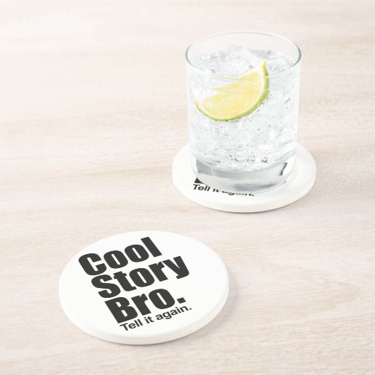 Cool story Bro。 コースター (側面)
