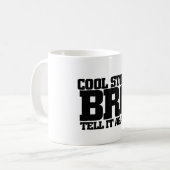 Cool story bro コーヒーマグカップ (正面左)
