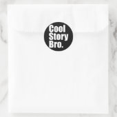 cool story bro.シール ラウンドシール (バッグ)