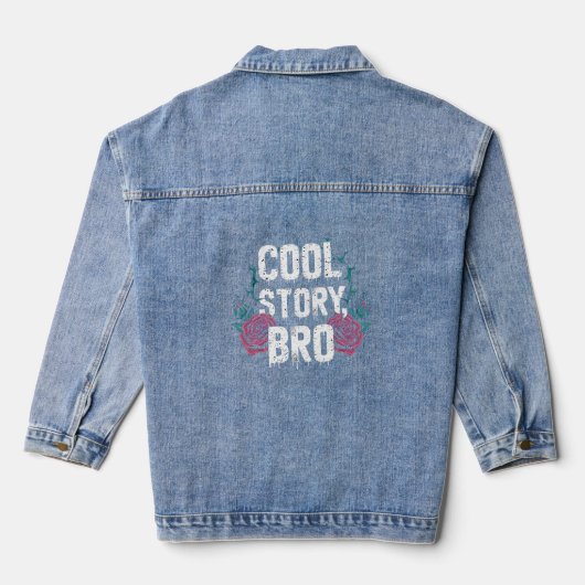 cool story bro デニムジャケット (裏面)