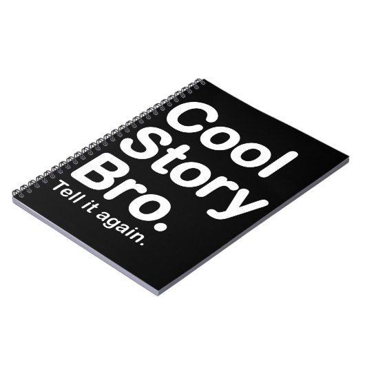 Cool story Bro。 ノート (左側)