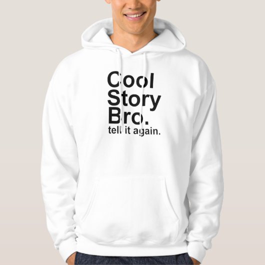 Cool story bro パーカ (正面)