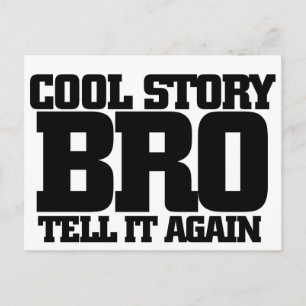 Cool story bro ポストカード