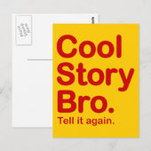 cool story bro.ポストカード ポストカード (正面/裏面)