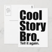 cool story bro.ポストカード ポストカード (正面/裏面)