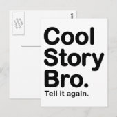 cool story bro.ポストカード ポストカード (正面/裏面)
