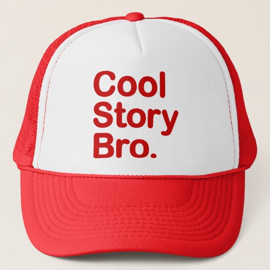 Cool story Bro。 帽子 (正面)