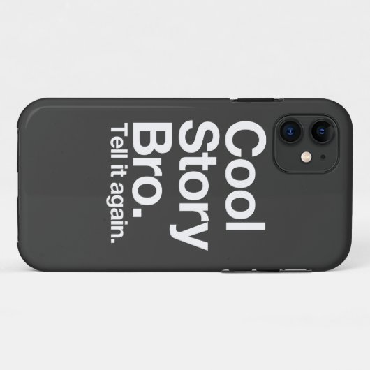 Cool story bro Case-Mate iPhoneケース (裏面(横))