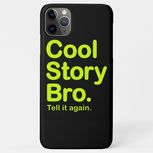 Cool story Bro. Case-Mate iPhoneケース (裏面)