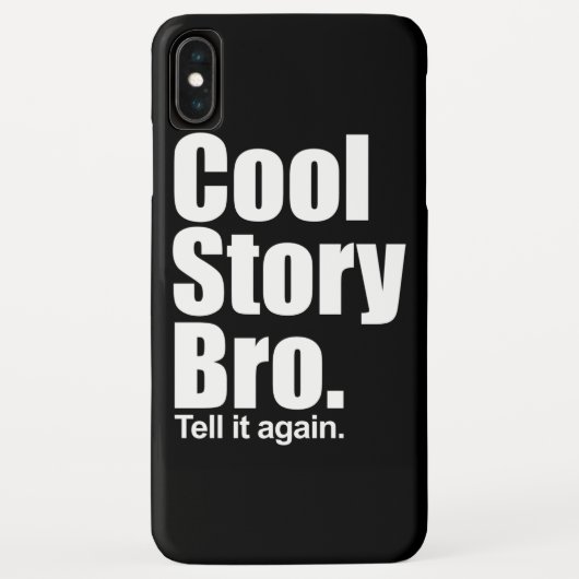 Cool story Bro. Case-Mate iPhoneケース (裏面)