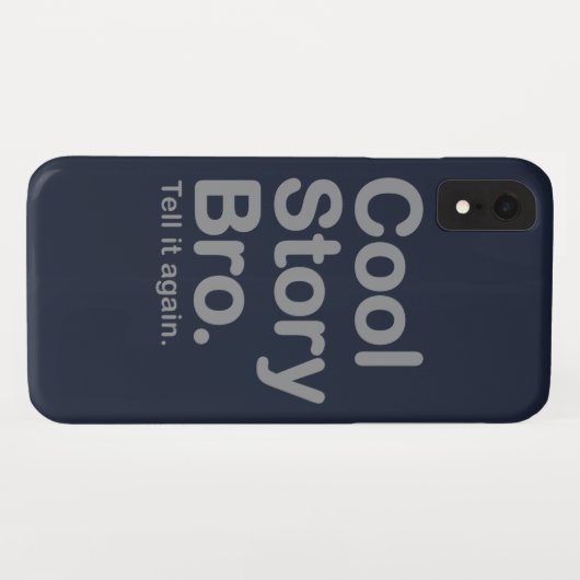 Cool story Bro。 iphone 4ケース Case-Mate iPhoneケース (裏面(横))