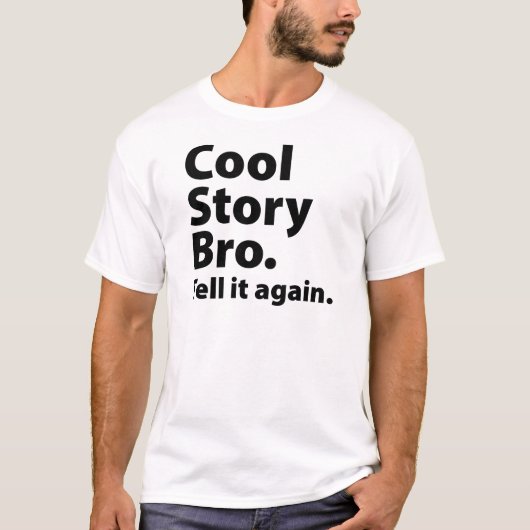 cool story bro tシャツ (正面)