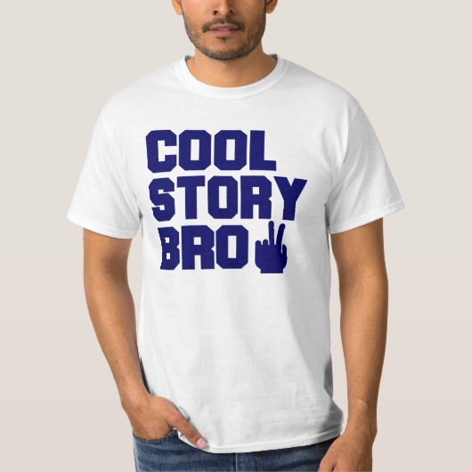 Cool story bro tシャツ (正面)