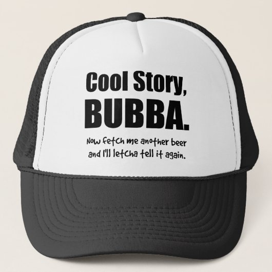 Cool story、Bubba キャップ (正面)