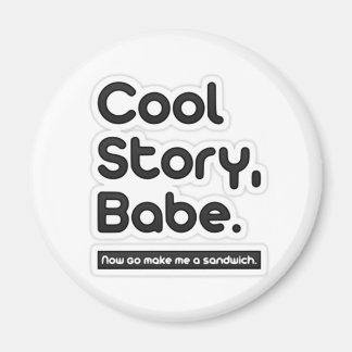 Cool storyBabe、今すぐ私にサンドイッチを作る – マグネット