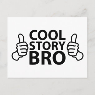 Cool storyBroインターネットミーム ポストカード