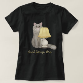 Cool storybro cat Tシャツ