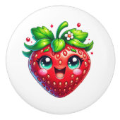 Cool strawberry lovers kitchen  セラミックノブ (正面)