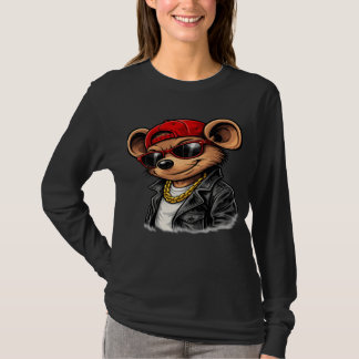 Cool Street Mouse Women's Long Sleeve Shirt  Tシャツ