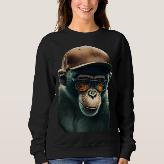 Cool Street Wear Chimp スウェットシャツ (正面)