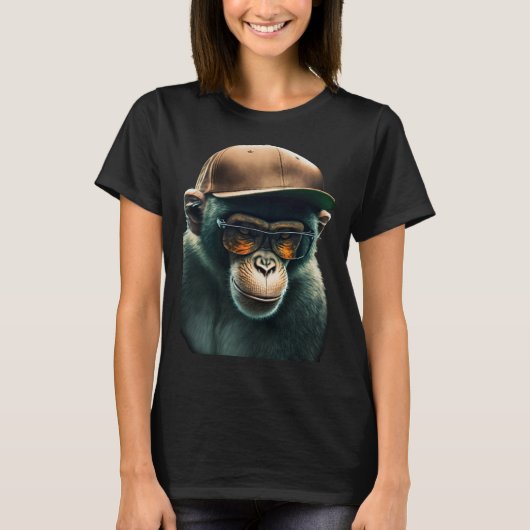 Cool Street Wear Chimp Tシャツ (正面)