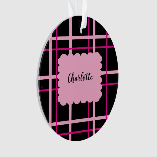 Cool Striped Pattern オーナメント (正面)