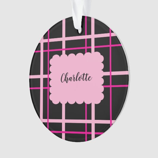 Cool Striped Pattern オーナメント (正面)