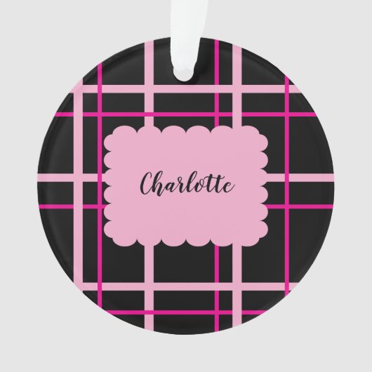 Cool Striped Pattern オーナメント (正面)