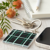 Cool Striped Pattern キーホルダー (正面右)