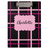 Cool Striped Pattern クリップボード (正面)