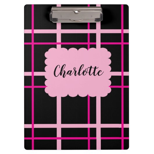 Cool Striped Pattern クリップボード (正面)