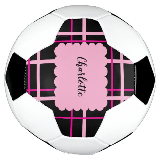 Cool Striped Pattern サッカーボール (回転)