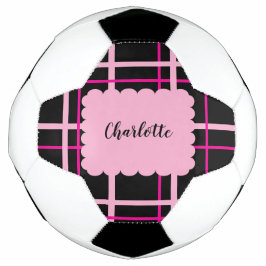 Cool Striped Pattern サッカーボール