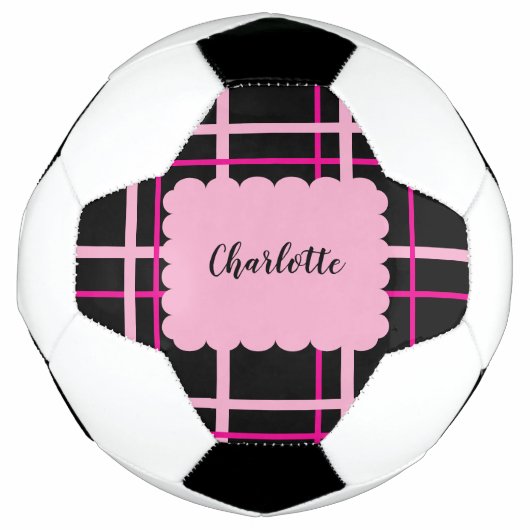 Cool Striped Pattern サッカーボール (正面)