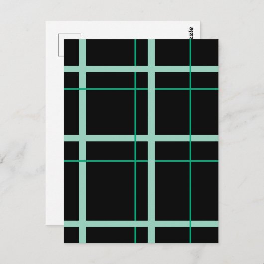 Cool Striped Pattern ポストカード (正面/裏面)