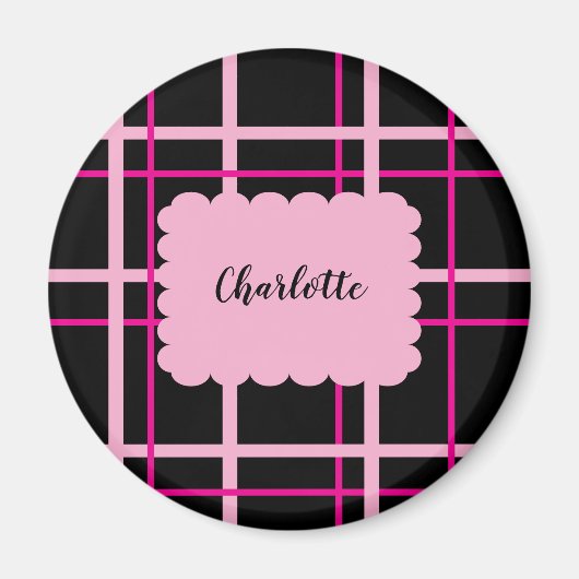 Cool Striped Pattern マグネット (正面)