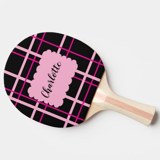 Cool Striped Pattern 卓球ラケット (横)