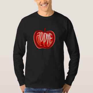 Cool Stylish Red Apple Illustration   Graphic Desi Tシャツ
