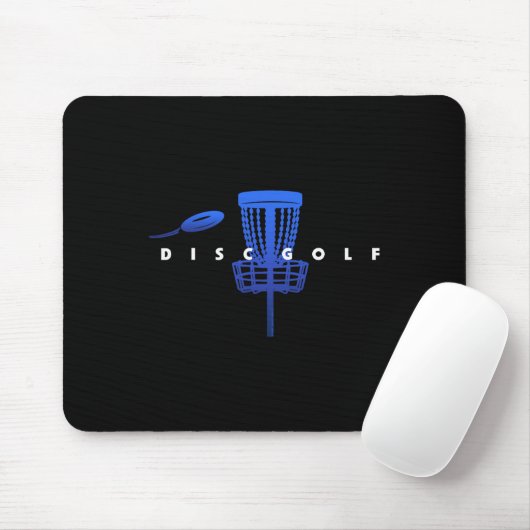 Cool Stylized Disc Golf With Sket And Disc - Disk  マウスパッド (マウス)