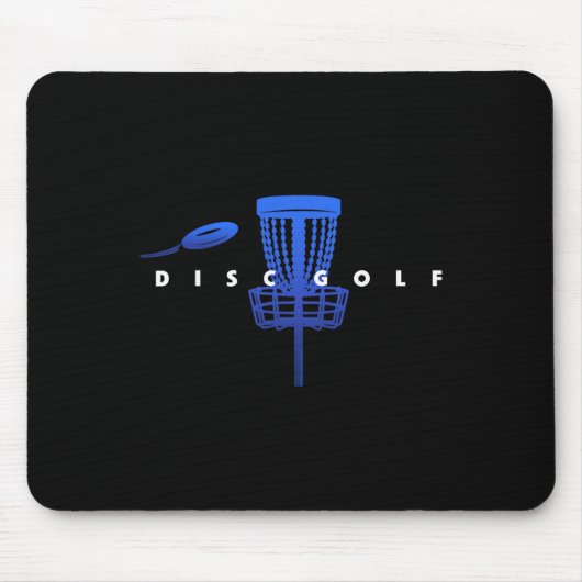 Cool Stylized Disc Golf With Sket And Disc - Disk  マウスパッド (正面)