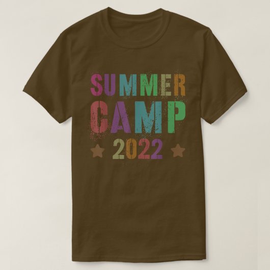 Cool SUMMER CAMP 2022 for Friends & Mates to Sign Tシャツ (デザイン正面)