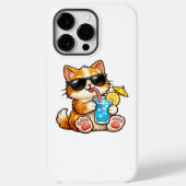 Cool Summer Cat Case-Mate iPhoneケース (裏面)
